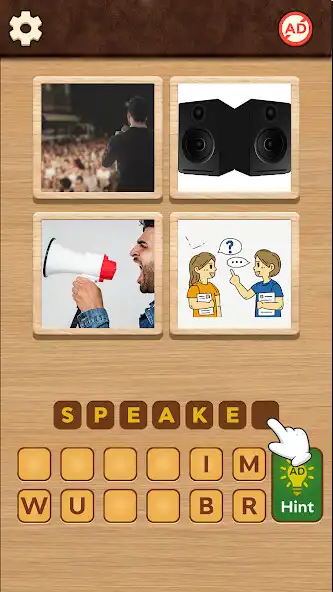 Play 4 Pictures 1 Word - Guess Word as an online game 4 Pictures 1 Word - Guess Word with UptoPlay