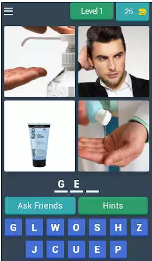 Play 4 Pictures 1 Word  and enjoy 4 Pictures 1 Word with UptoPlay
