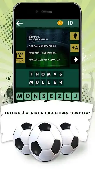 Play 4 pistas un jugador de futbol as an online game 4 pistas un jugador de futbol with UptoPlay