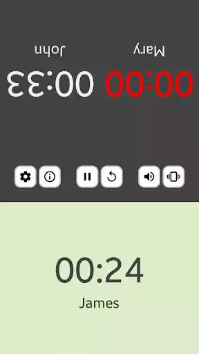 Play 4 Players Game Clock