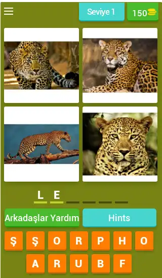 Play 4 Resim 1 Hayvan  and enjoy 4 Resim 1 Hayvan with UptoPlay