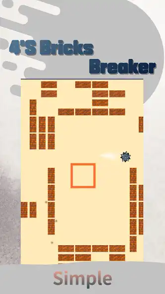 Play 4sBricks Breaker as an online game 4sBricks Breaker with UptoPlay