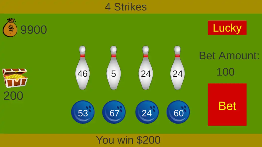 Play 4 Strikes as an online game 4 Strikes with UptoPlay