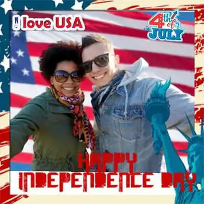 Play 4th July Independence Day Photo Editor