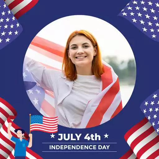 Play 4th July Photo Frame : USA Independence Day 2021 APK