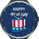 Free play online 4th of July Watch Face APK