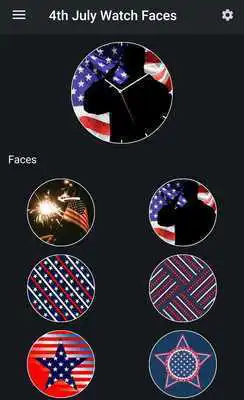 Play 4th of July Watch Face