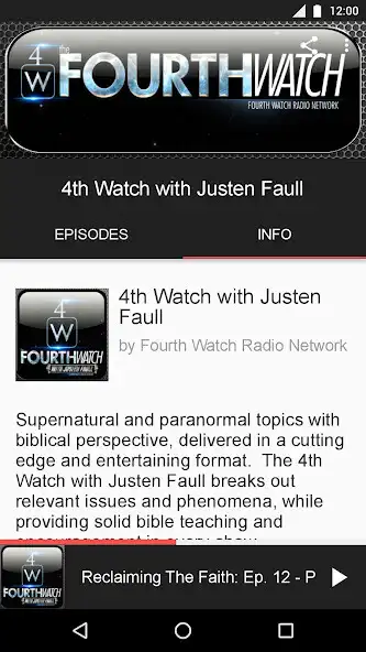 Play 4th Watch with Justen Faull as an online game 4th Watch with Justen Faull with UptoPlay