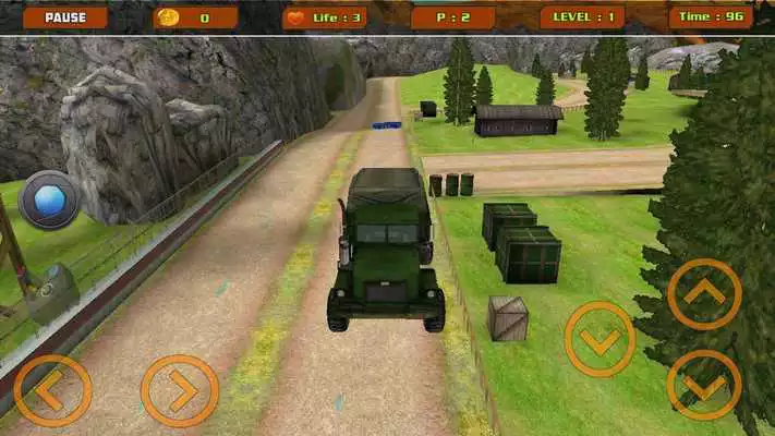 Play 4x4 Army Truck Sim Offroad