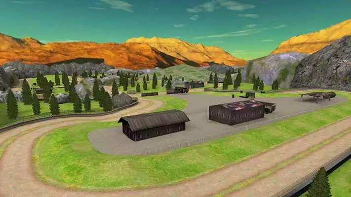 Play 4x4 Army Truck Sim Offroad