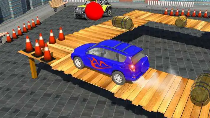 Play 4x4 Jeep City Drive 3D
