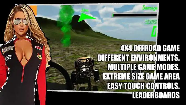 Play 4x4 Offroad Car Hill Dash Race