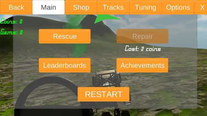 Play 4x4 Offroad Car Hill Dash Race