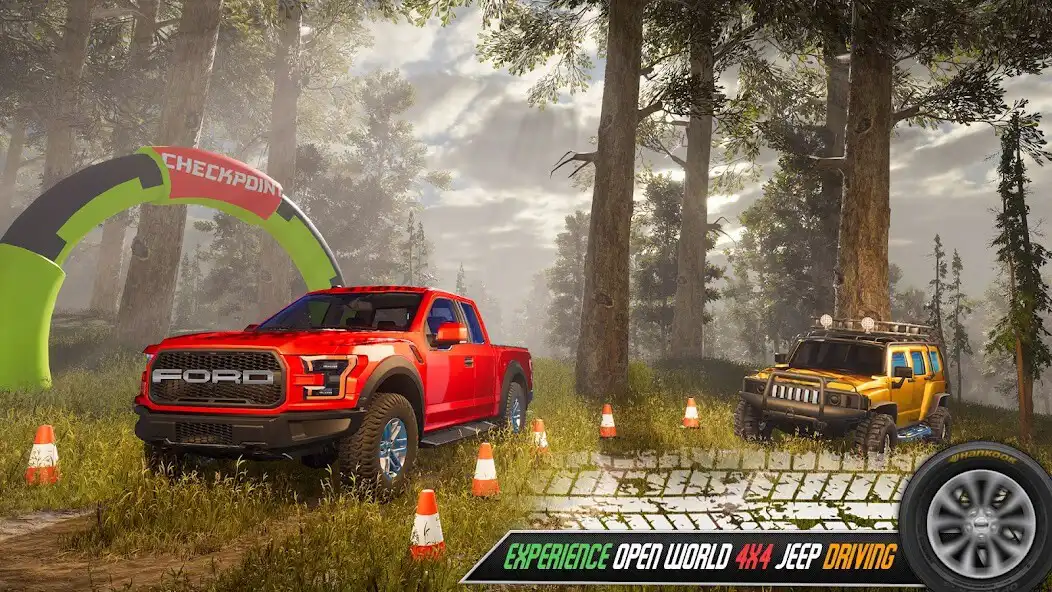 Play 4x4 Offroad Jeep Games Driving as an online game 4x4 Offroad Jeep Games Driving with UptoPlay