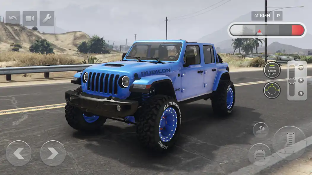 Play 4x4 Wrangler Mountain Rush  and enjoy 4x4 Wrangler Mountain Rush with UptoPlay