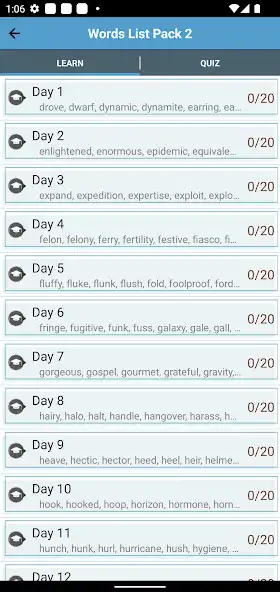Play 5000 GRE Vocabulary as an online game 5000 GRE Vocabulary with UptoPlay