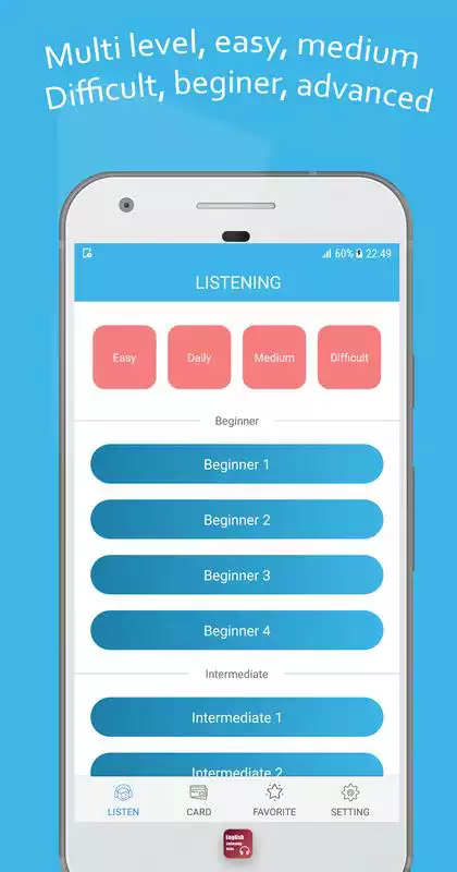 Play 500 English Listening Practice