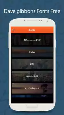 Play 50 Dave Gibbons Fonts Free