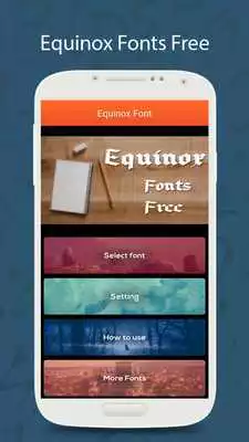 Play 50 Equinox Fonts Free