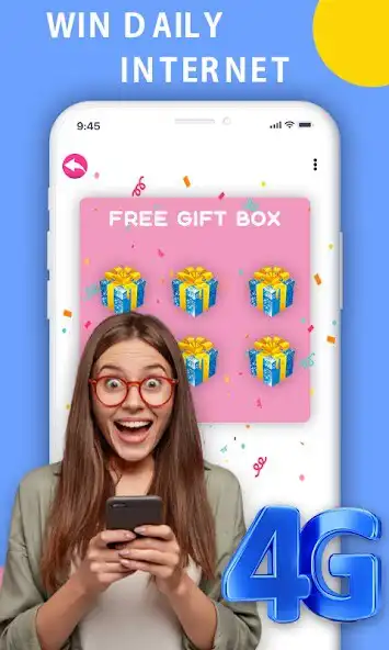 Play 50 GB Data internet App as an online game 50 GB Data internet App with UptoPlay