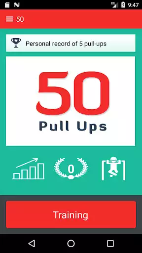 Play 50 pull-ups  and enjoy 50 pull-ups with UptoPlay