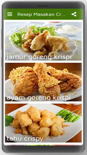 Play 50 Resep Masakan Crispy Lengkap Terbaru as an online game 50 Resep Masakan Crispy Lengkap Terbaru with UptoPlay