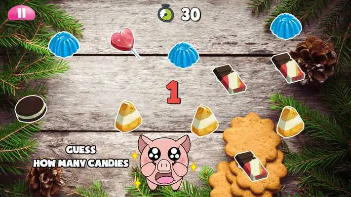 Play 50 Rush: Guess Candy Amount Play 50 Rush: Guess Candy Amount
