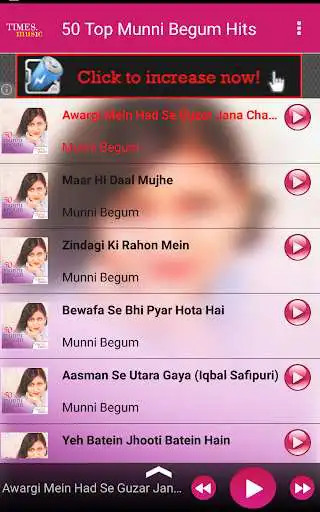 Play 50 Top Munni Begum Hits as an online game online 50 Top Munni Begum Hits with UptoPlay com.mobify.timesmusic.top_munni_begum_hits Play 50 Top Munni Begum Hits as an online game 50 Top Munni Begum Hits with UptoPlay