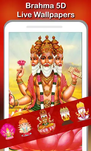 Play 5D Brahma Live Wallpaper  and enjoy 5D Brahma Live Wallpaper with UptoPlay