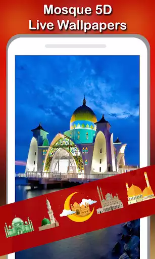 Play 5D Mosque Live Wallpaper  and enjoy 5D Mosque Live Wallpaper with UptoPlay