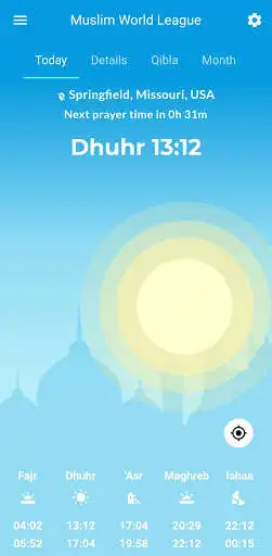 Play 5Prayers - Muslim Prayer Times as an online game 5Prayers - Muslim Prayer Times with UptoPlay