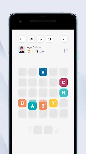 Play 5x5 Word Game - Offline  and enjoy 5x5 Word Game - Offline with UptoPlay