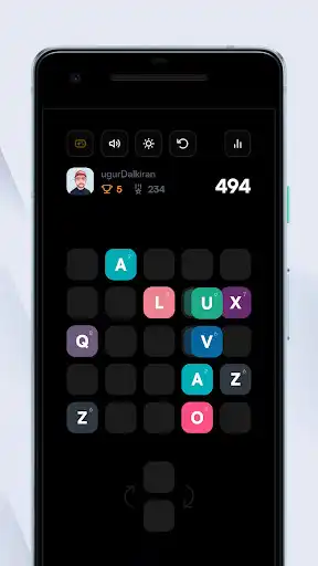 Play 5x5 Word Game - Offline as an online game 5x5 Word Game - Offline with UptoPlay