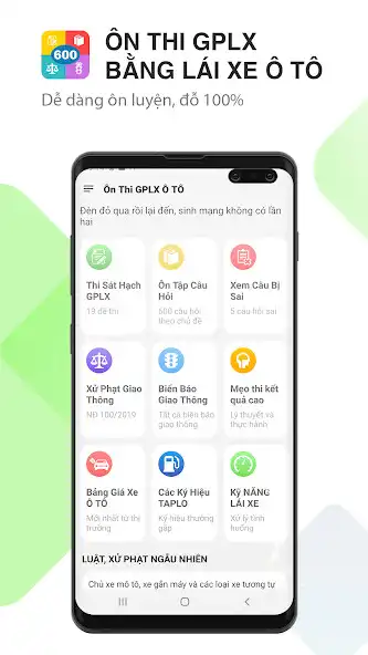 Play 600 Câu hỏi Ôn thi GPLX  and enjoy 600 Câu hỏi Ôn thi GPLX with UptoPlay