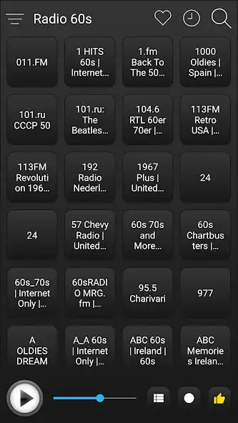 Play 60s Radio Stations Online - 60s FM AM Music as an online game 60s Radio Stations Online - 60s FM AM Music with UptoPlay