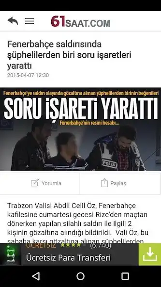 Play 61saat - Trabzon Haber as an online game 61saat - Trabzon Haber with UptoPlay