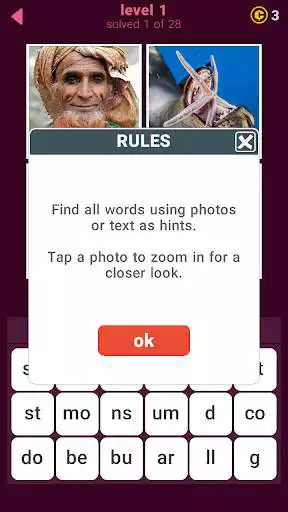 Play 644 Words  and enjoy 644 Words with UptoPlay
