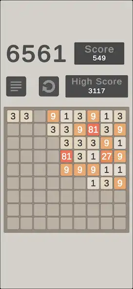 Play 6561:Merge 3 Puzzles as an online game 6561:Merge 3 Puzzles with UptoPlay