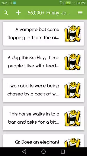 Play 66,000+ Funny Jokes  and enjoy 66,000+ Funny Jokes with UptoPlay