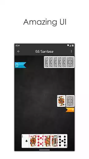 Play 66 Santase - Classic Card Game as an online game 66 Santase - Classic Card Game with UptoPlay