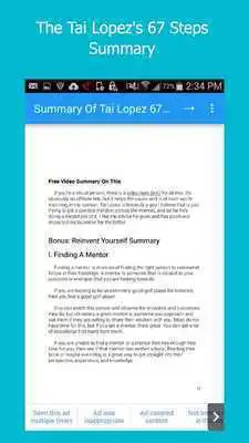 Play 67 Steps Summary