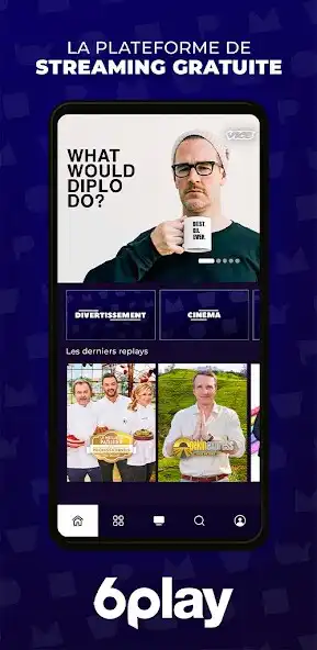 Play 6play, TV, Replay  Streaming  and enjoy 6play, TV, Replay  Streaming with UptoPlay