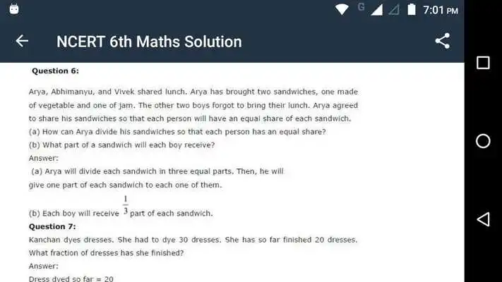Play 6th Maths NCERT Solutions