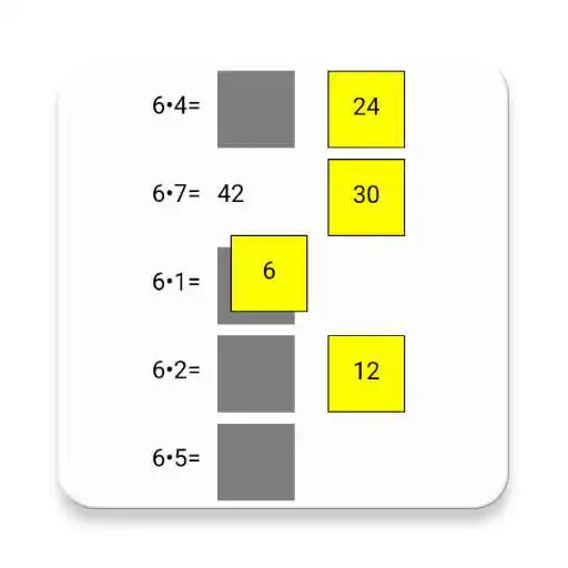 Play 6 times table APK Play 6 times table APK