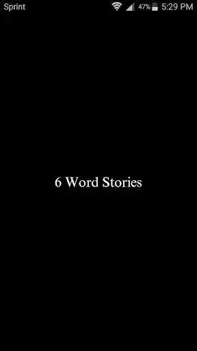 Play 6 Word Stories  and enjoy 6 Word Stories with UptoPlay