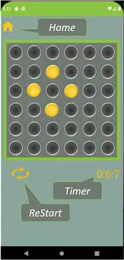 Play 6x6 game turn off lights siXis as an online game 6x6 game turn off lights siXis with UptoPlay
