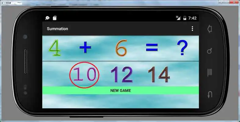 Play 6 year educational game sum