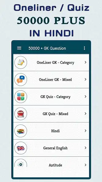 Play 70,000+ GK Question In Hindi as an online game 70,000+ GK Question In Hindi with UptoPlay