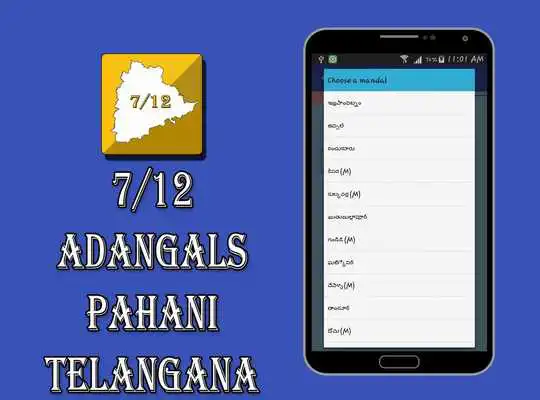 Play 7/12 Adangals Pahani Telangana
