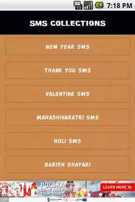 Play 75000+ SMS Messages Collection